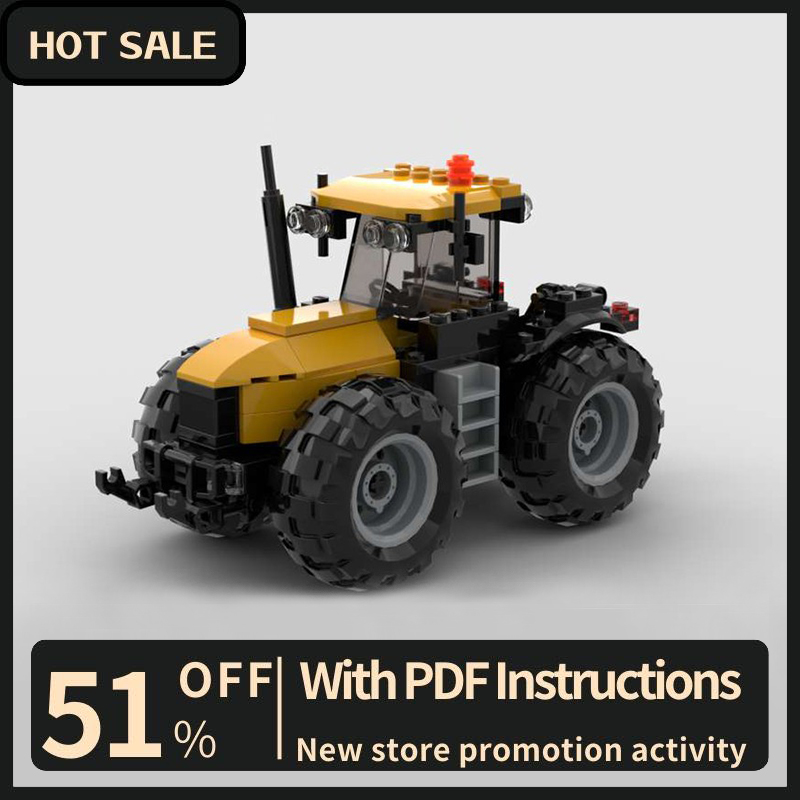 Kids Toys Jcb - New 153Pcs Moc Tractor Jcb Fastrac