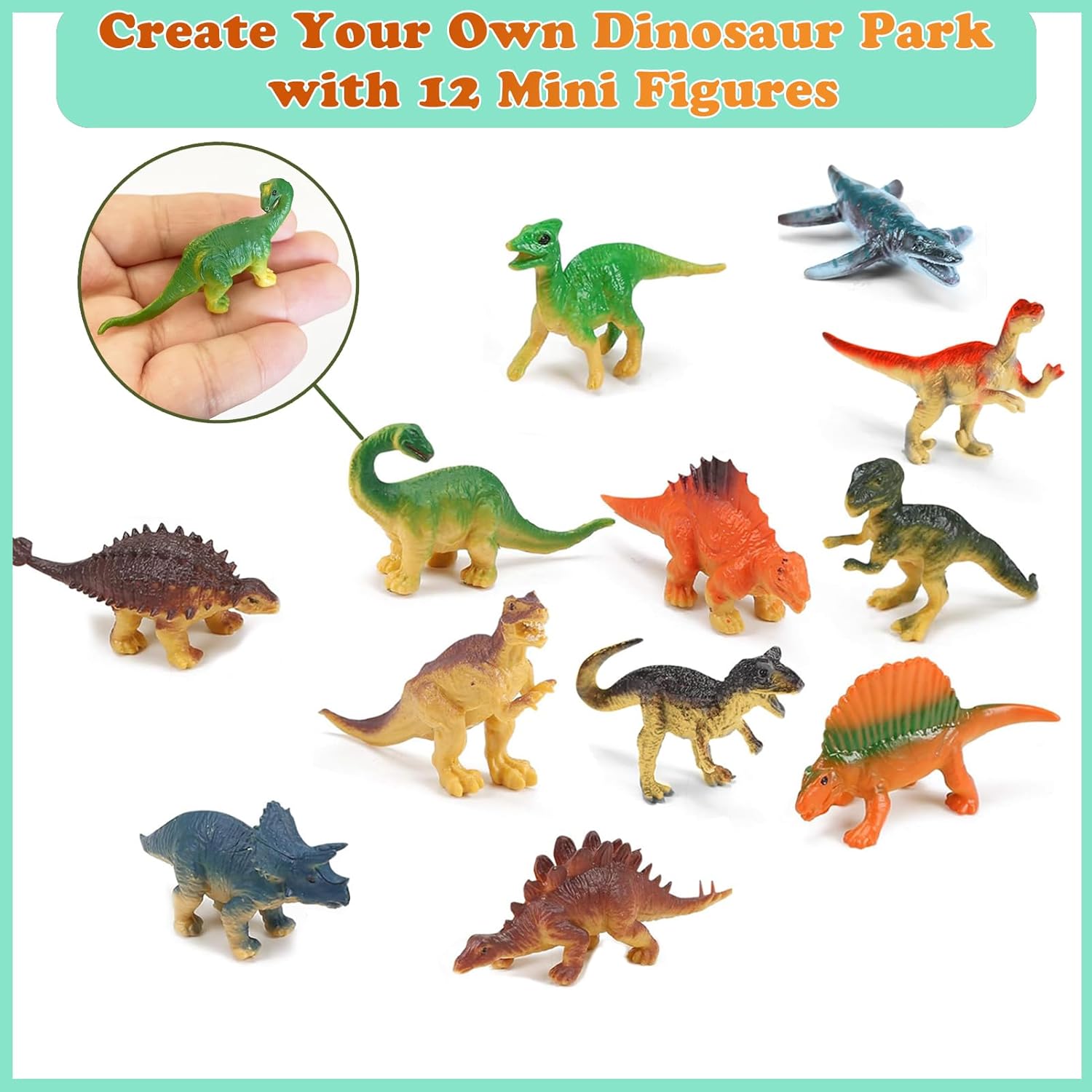 Dinosaur Animal Transport Vehi - Sandbox Play Set 评论和价格