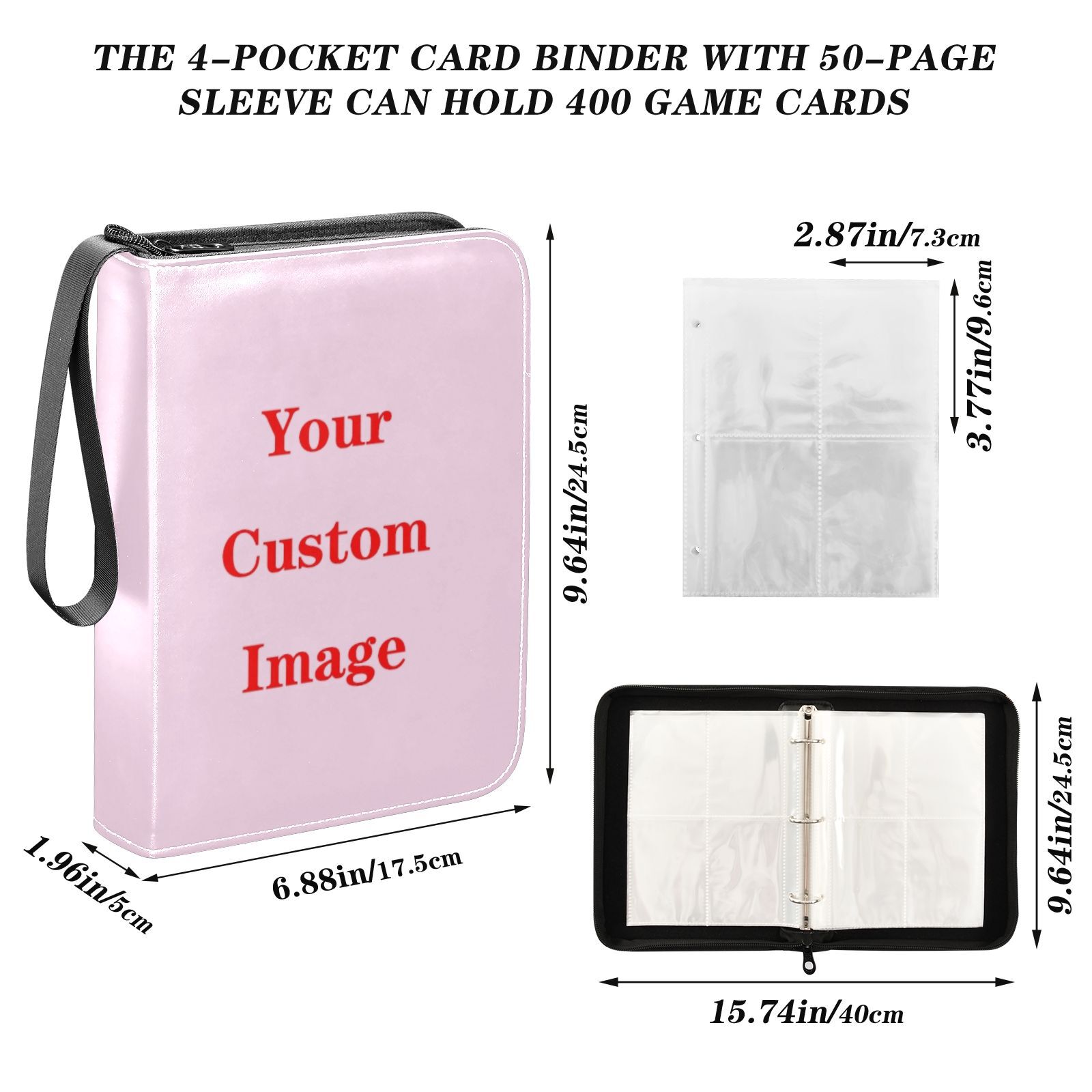400Pcs Album Card Holder Binde - Kids Toys Cartoon Images 评论和价格
