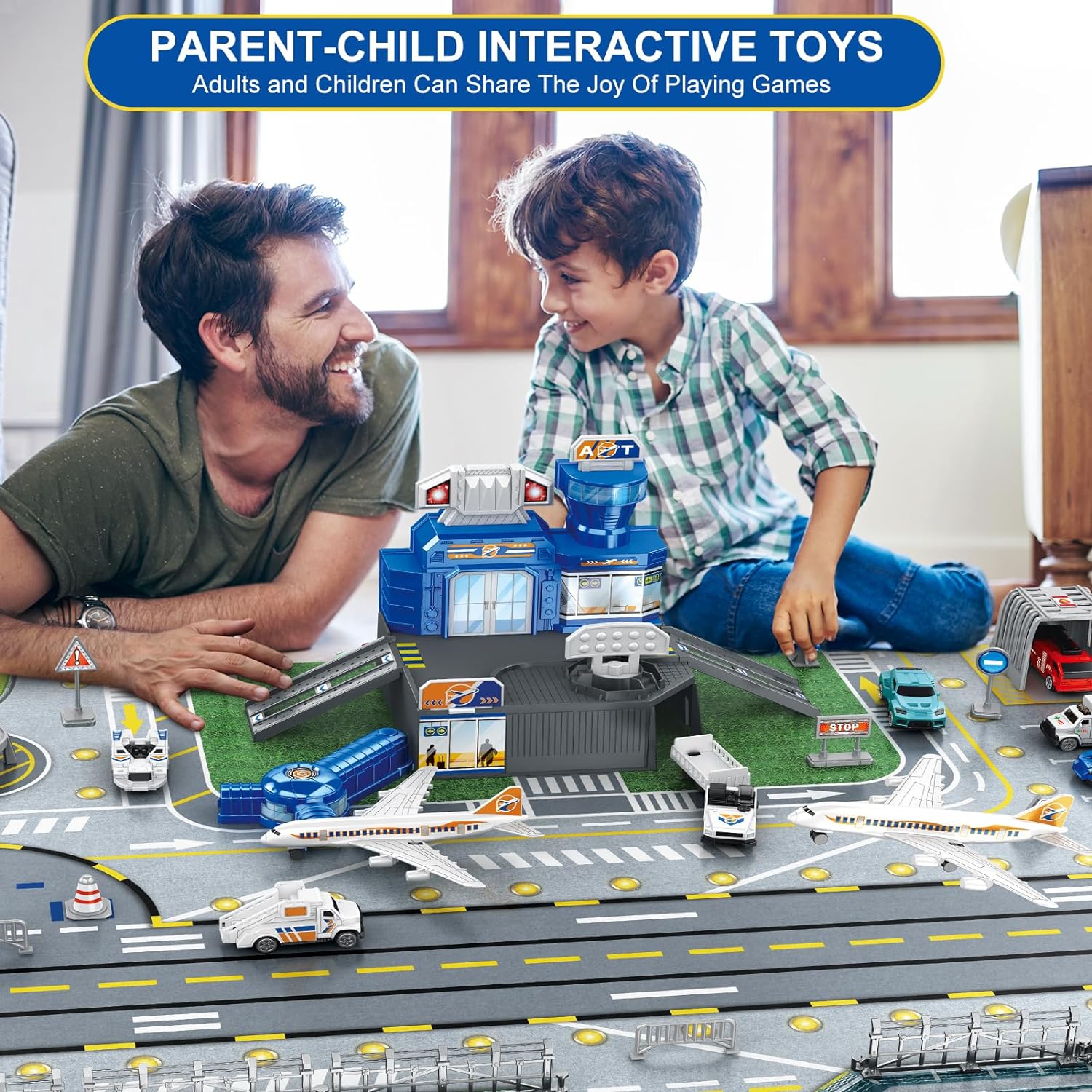 Children's Airport Scene Toy S - Sandbox Play Set 评论和价格