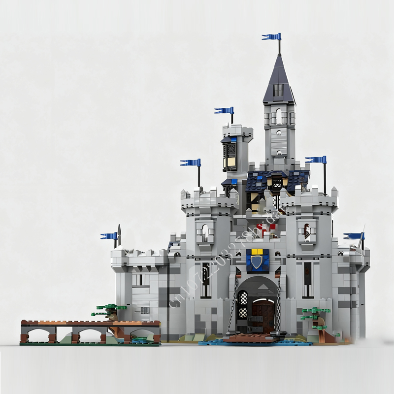 2350PCS MOC Medieval Castle Pu - Kids Toys Horse 评论和价格