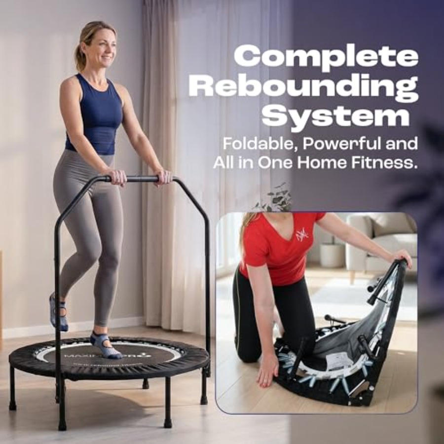 Maximus PRO Folding Rebounder  - Trampoline Mini Indoor 评论和价格