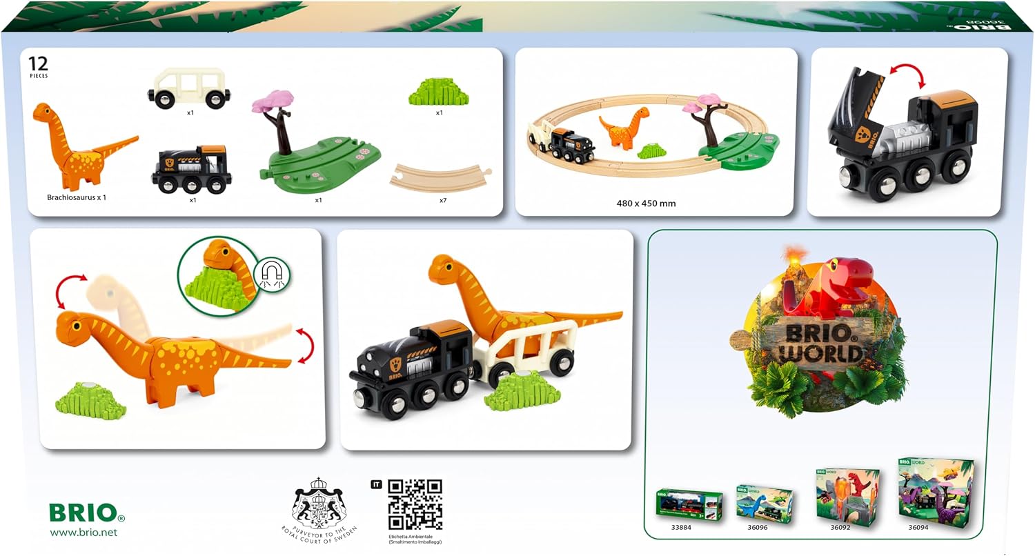 12-Piece Dinosaur Train Circle - Toy Train Track Set 评论和价格
