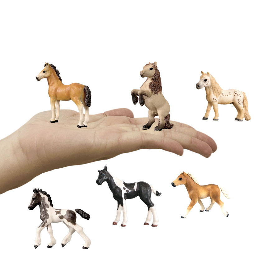 Horse Figurine Farm Animals Po - Kids Toys Horse 评论和价格