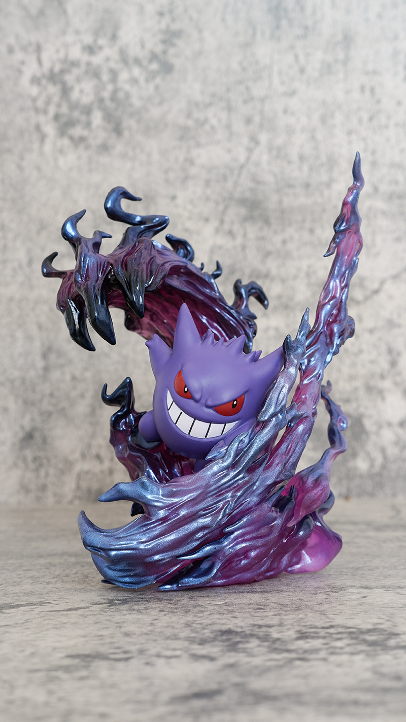 19cm Anime Pokemon Gengar Batt - Kids Toys Latest 评论和价格