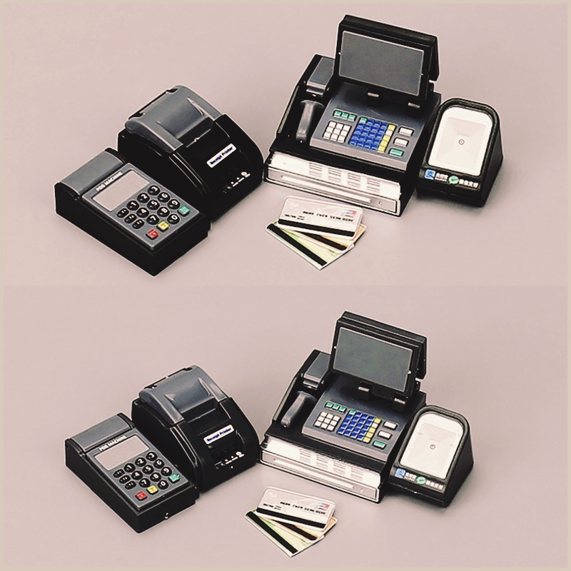 1Set Mini Cash Register Card M - Toy Cash Register 评论和价格