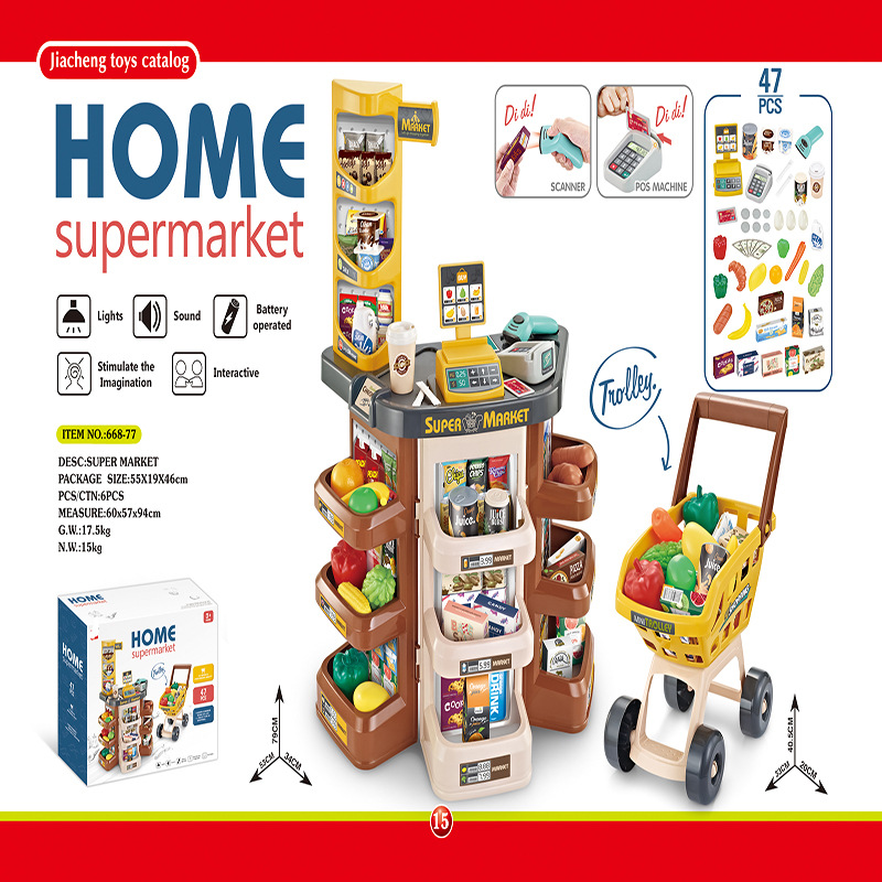 Simulation Food Vending Counte - Toy Cash Register 评论和价格