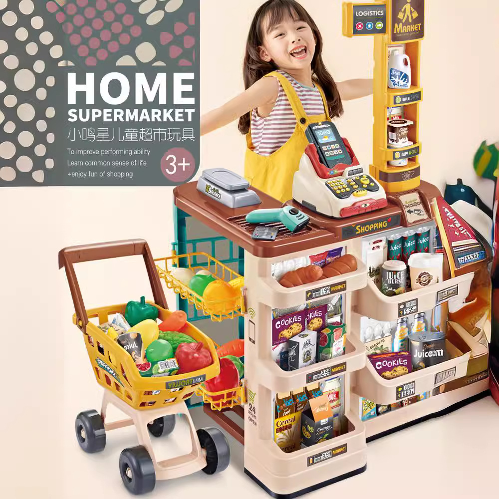 Simulation Food Vending Counte - Toy Cash Register 评论和价格