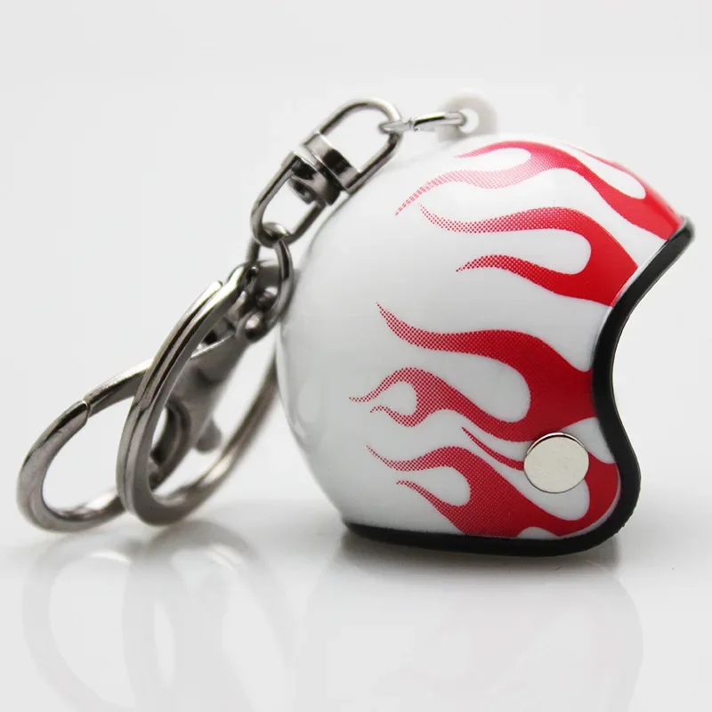New Motorcycle Helmet Keychain - Kids Toys Deals 评论和价格