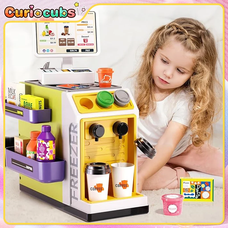 Mini Supermarket Cash Register - Toy Cash Register 评论和价格