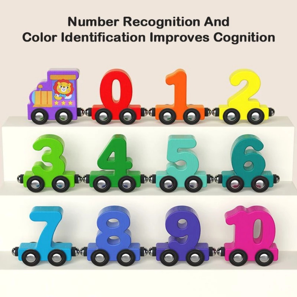 1set 0-10 Number Digital Train - Toy Train Track Set 评论和价格