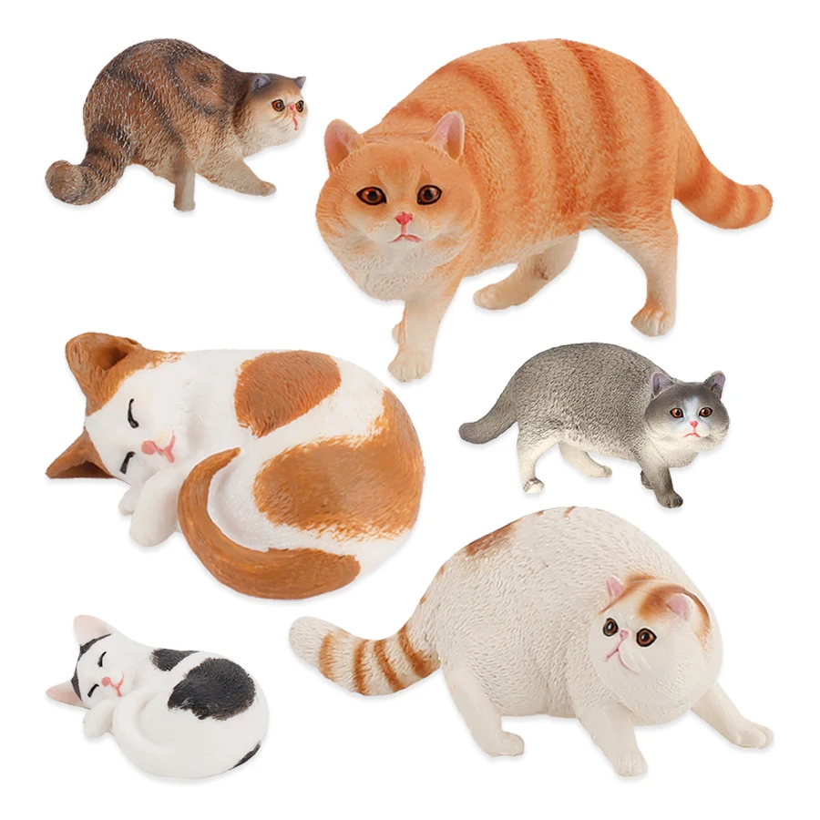 Cat Model Toys Farm Animals Mi - Sandbox Play Set 评论和价格
