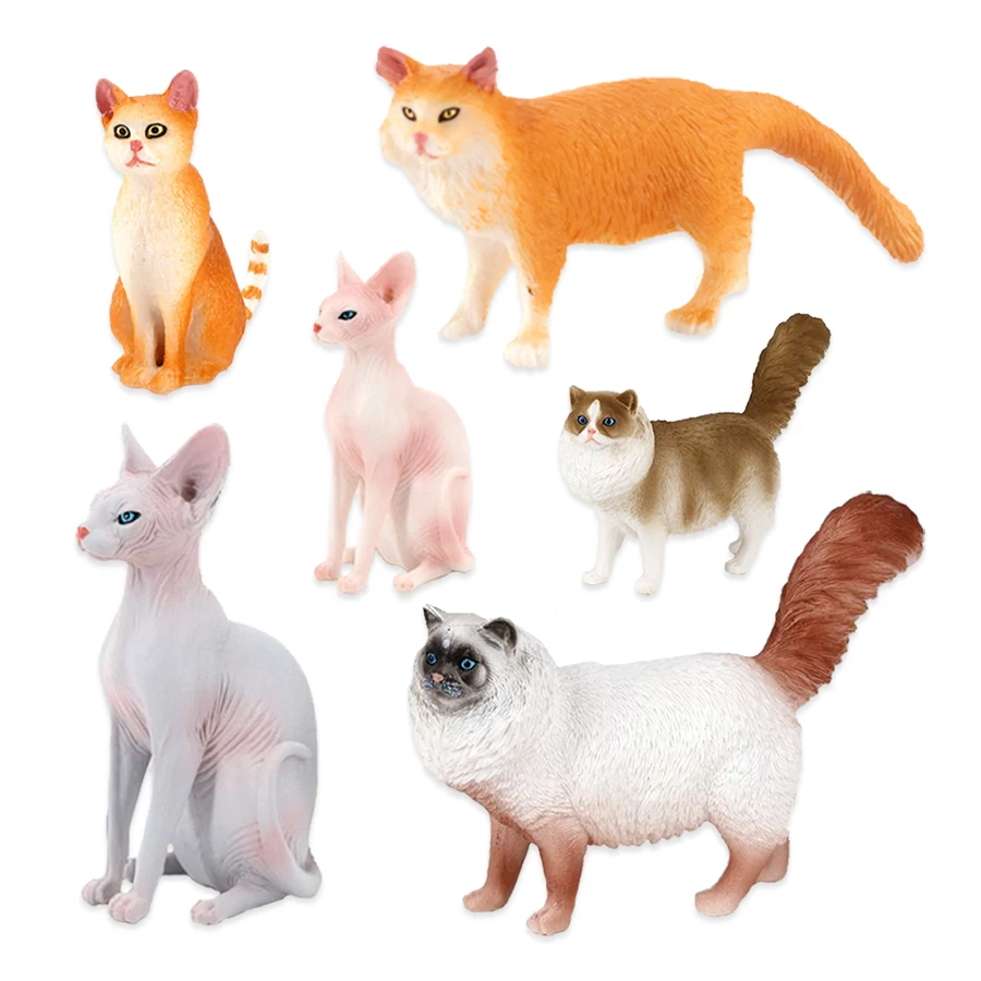 Cat Model Toys Farm Animals Mi - Sandbox Play Set 评论和价格