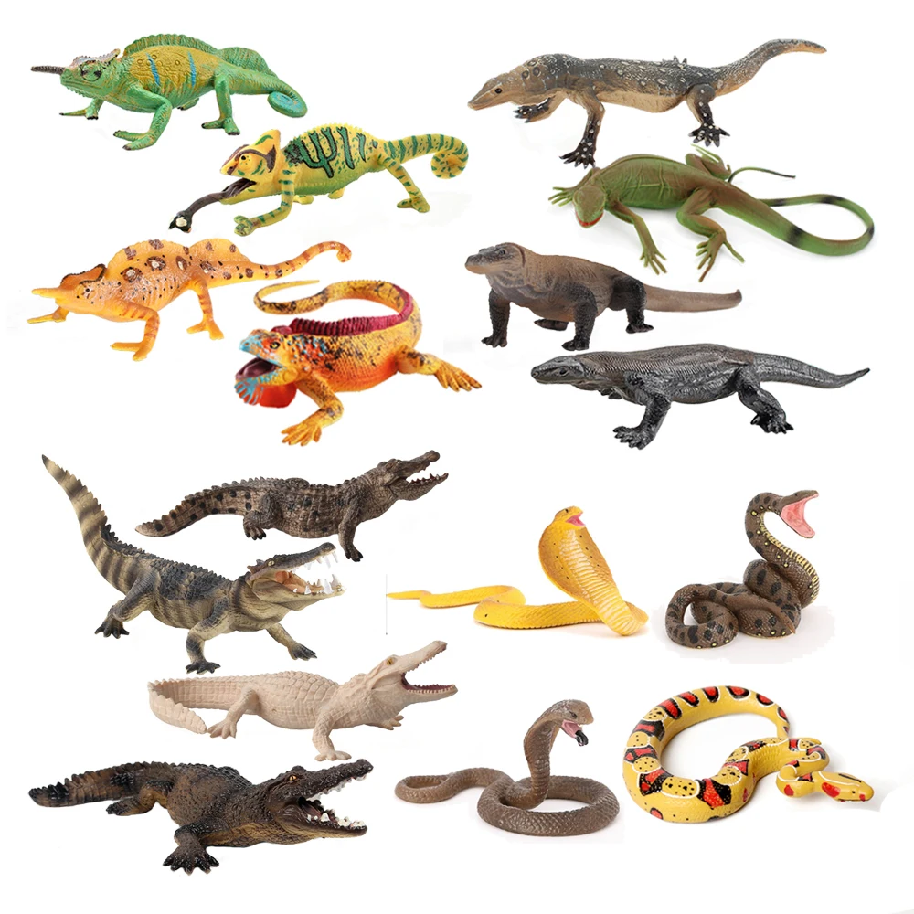 Plastic Chameleon Model Toy Ig - Sandbox Play Set 评论和价格