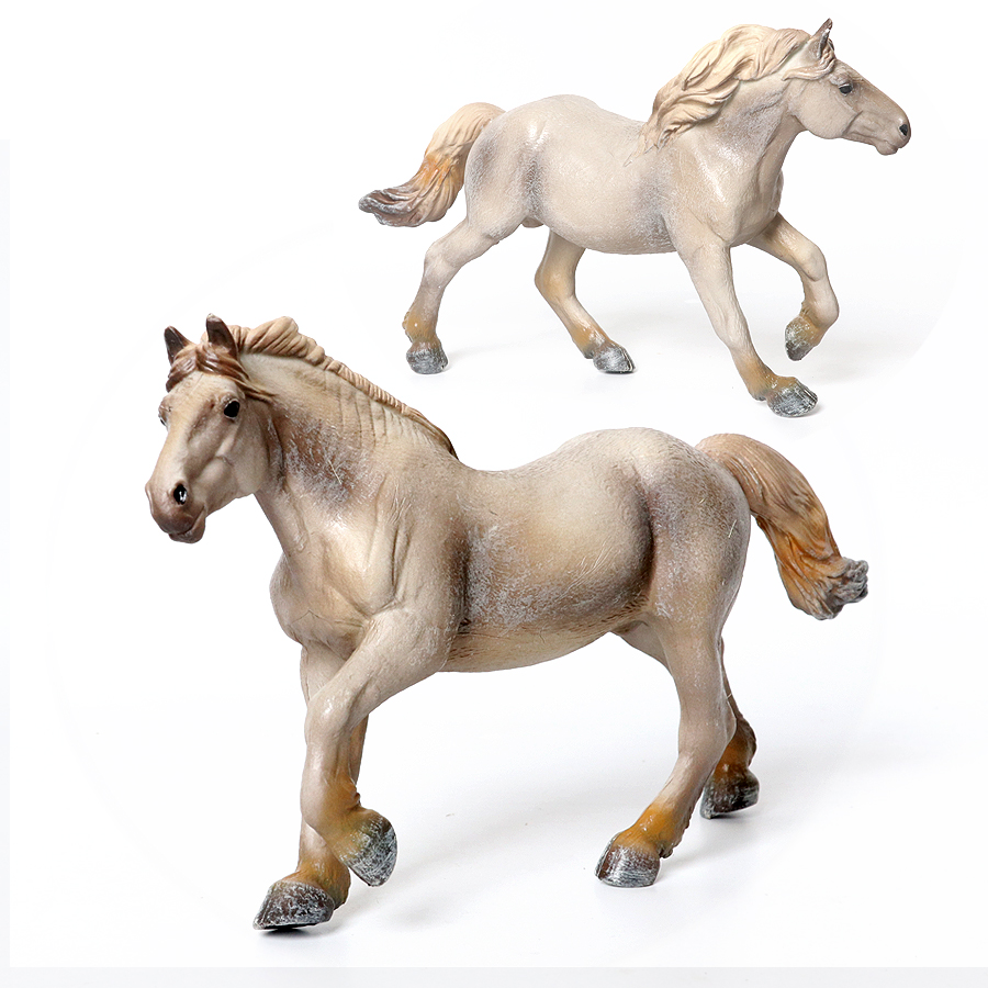 Realistic Horse Model Clydesda - Kids Toys Horse 评论和价格