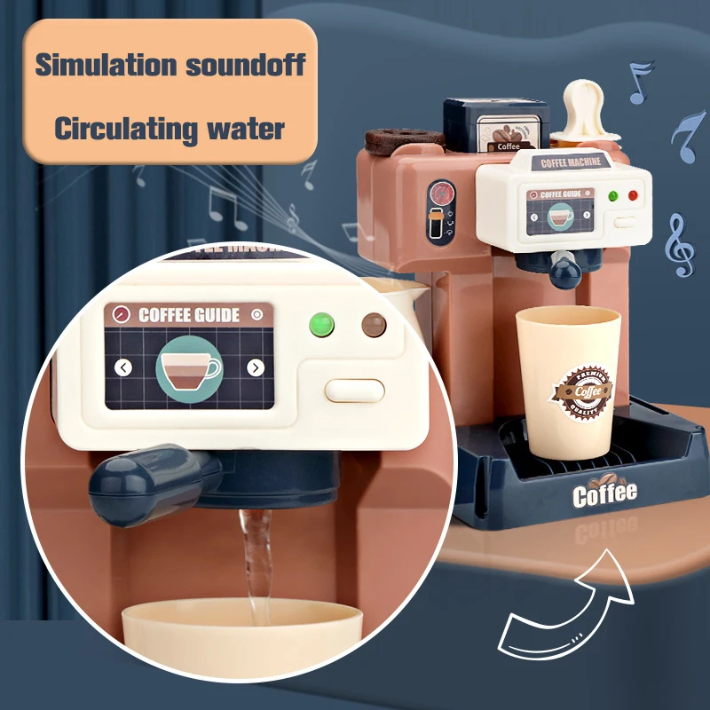 3 In 1 Coffee Machine Toy Set  - Toy Cash Register 评论和价格