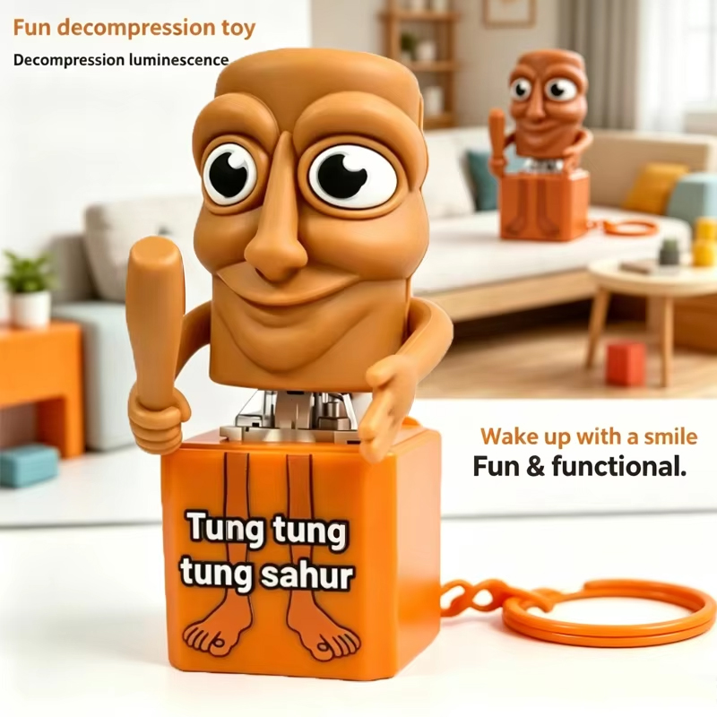 New Tung Tung Tung Sahur Keych - Kids Toys Latest 评论和价格