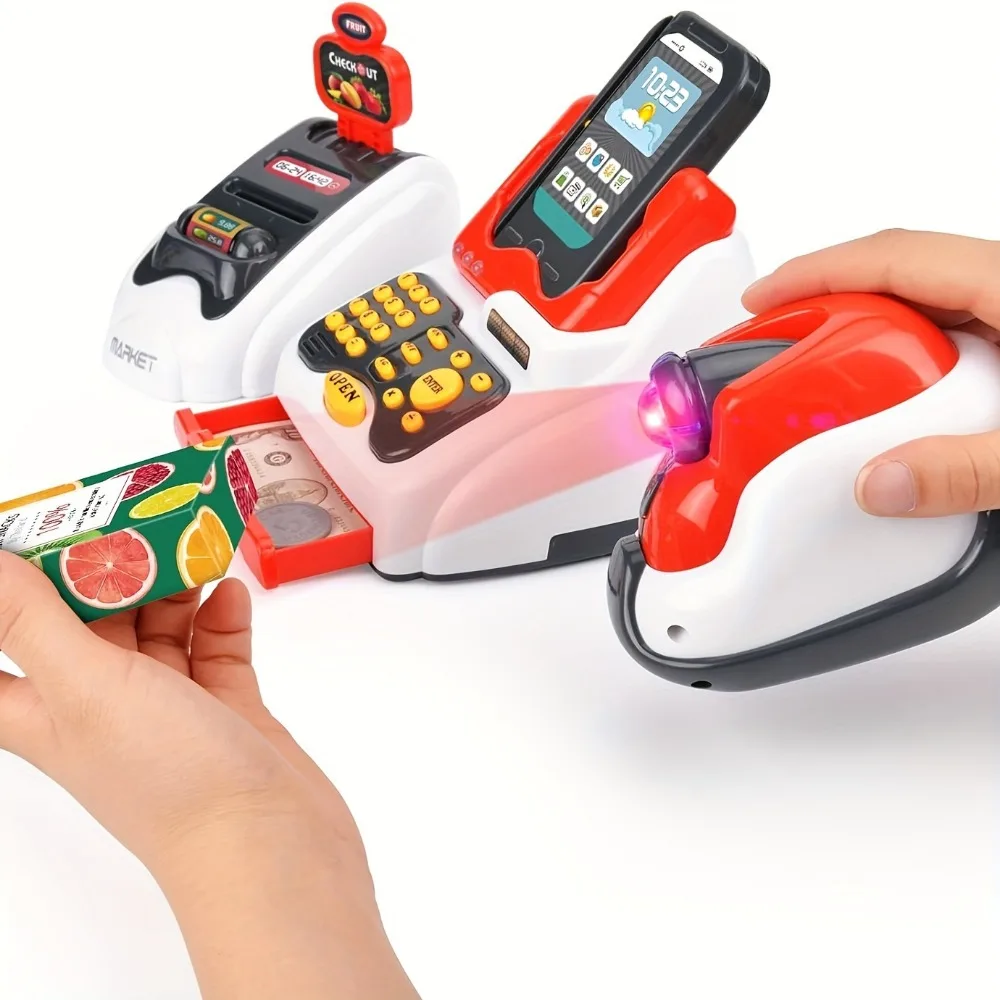 33PCS Toy Cash Register for Ki - Toy Cash Register 评论和价格