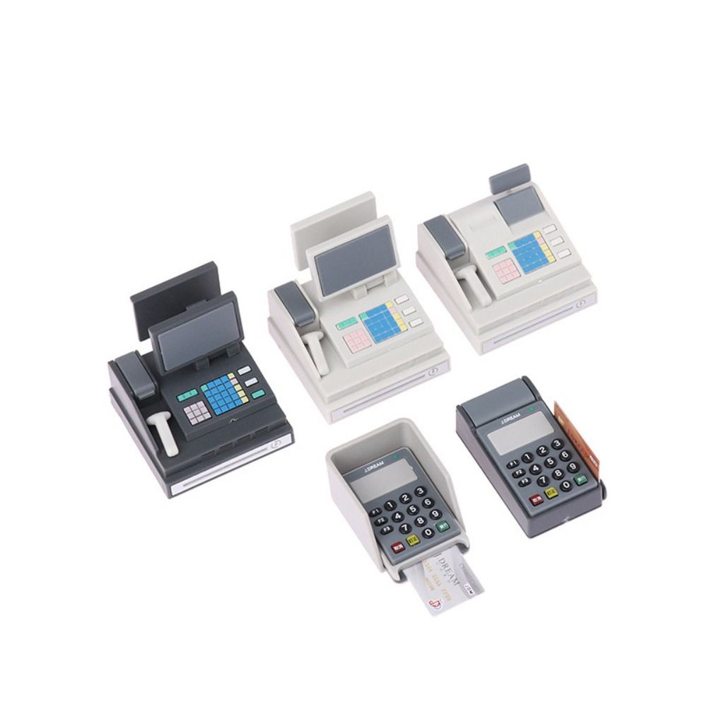 DIY Dollhouse POS Machine Play - Toy Cash Register 评论和价格